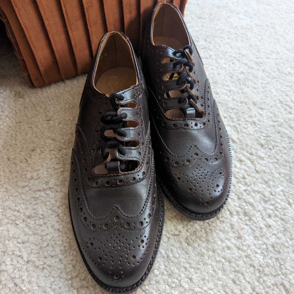 Gaelic Brown leather Dress Shoes size 9